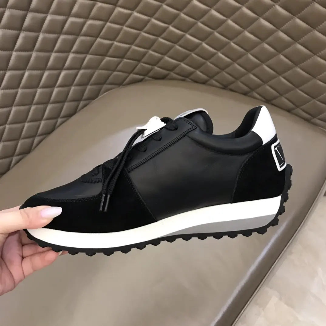 Valentino VLTN Black Red White Sneakers