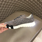 Hermès Gray White Sneakers