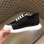 Hermes Paris Black White Sneakers