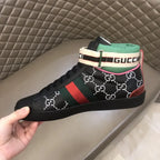 Gucci GG Supreme Black Red Green Sneakers
