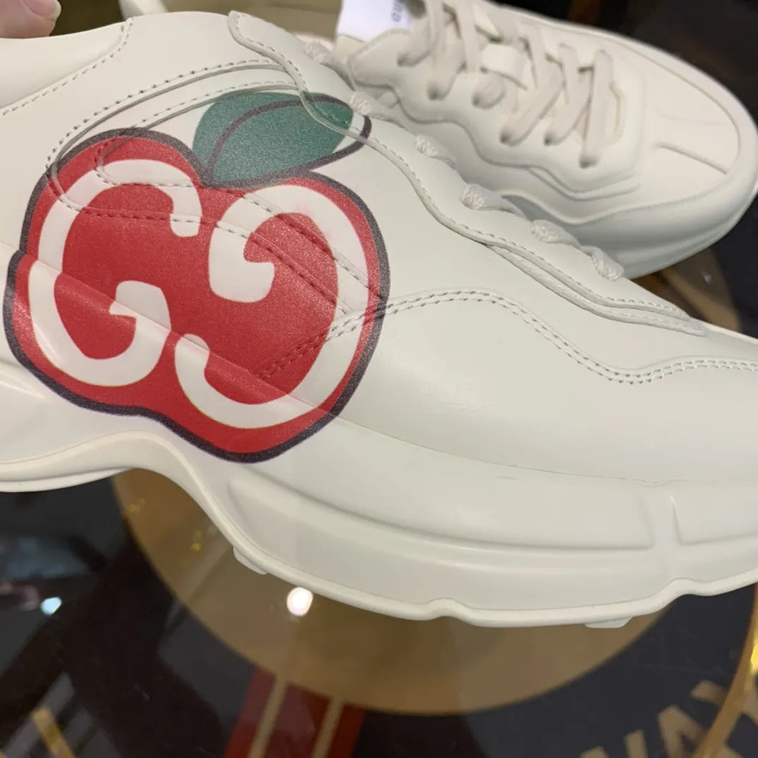 Gucci GG White Red Green Sneakers
