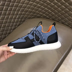 Hermès Bouncing Grey Black Orange Sneakers