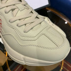Gucci GG Logo White Red Sneakers