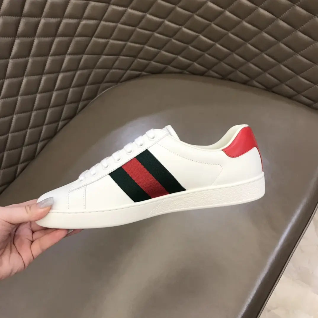 Gucci Dragon White Black Red Sneakers
