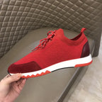 Hermes Bouncing Red White Orange Sneakers