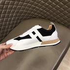 Hermes White Black Sneakers