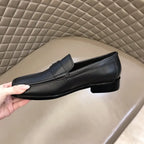 Gucci GG Interlocking Black Loafers