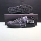 Valentino VLTN Black White Splatter Sneakers