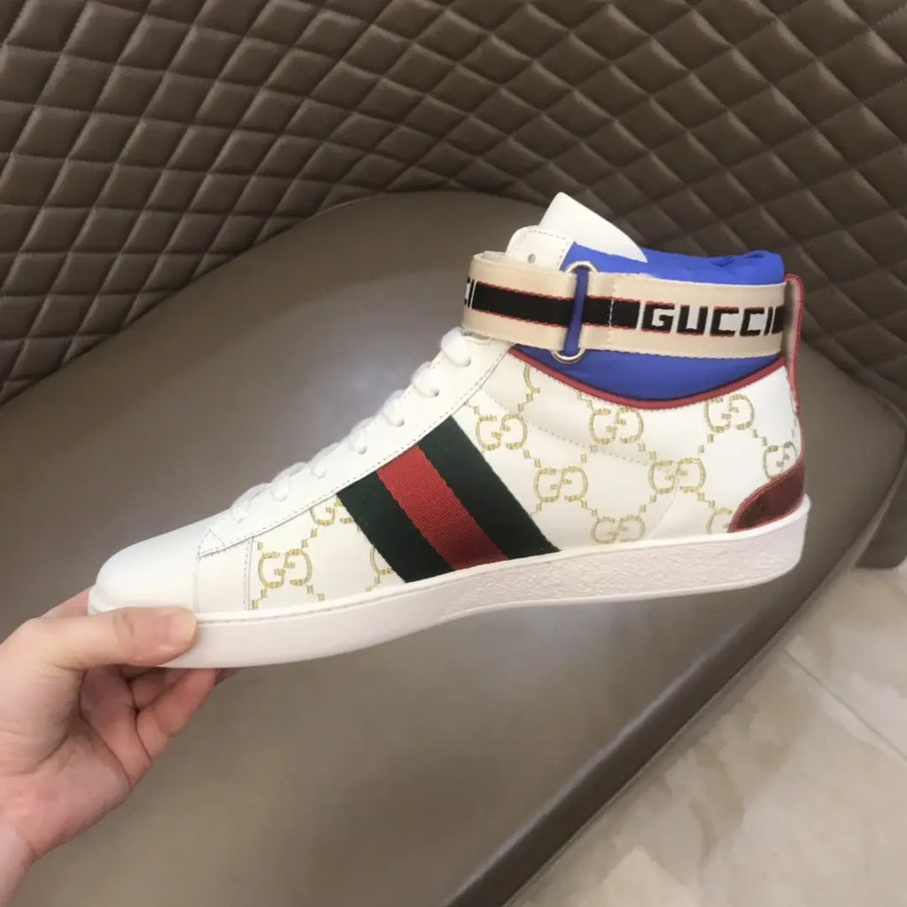 Gucci Ace GG White Red Sneakers