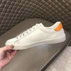 Gucci Mickey Mouse White Orange Sneakers