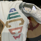 Gucci White Multicolor Logo Sneakers