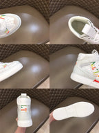 NT High Top White Sneakers