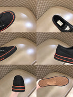 Gucci GG Ace Black Red Sneakers