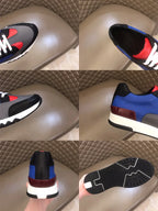 Hermes Blue Black Red Grey Sneakers