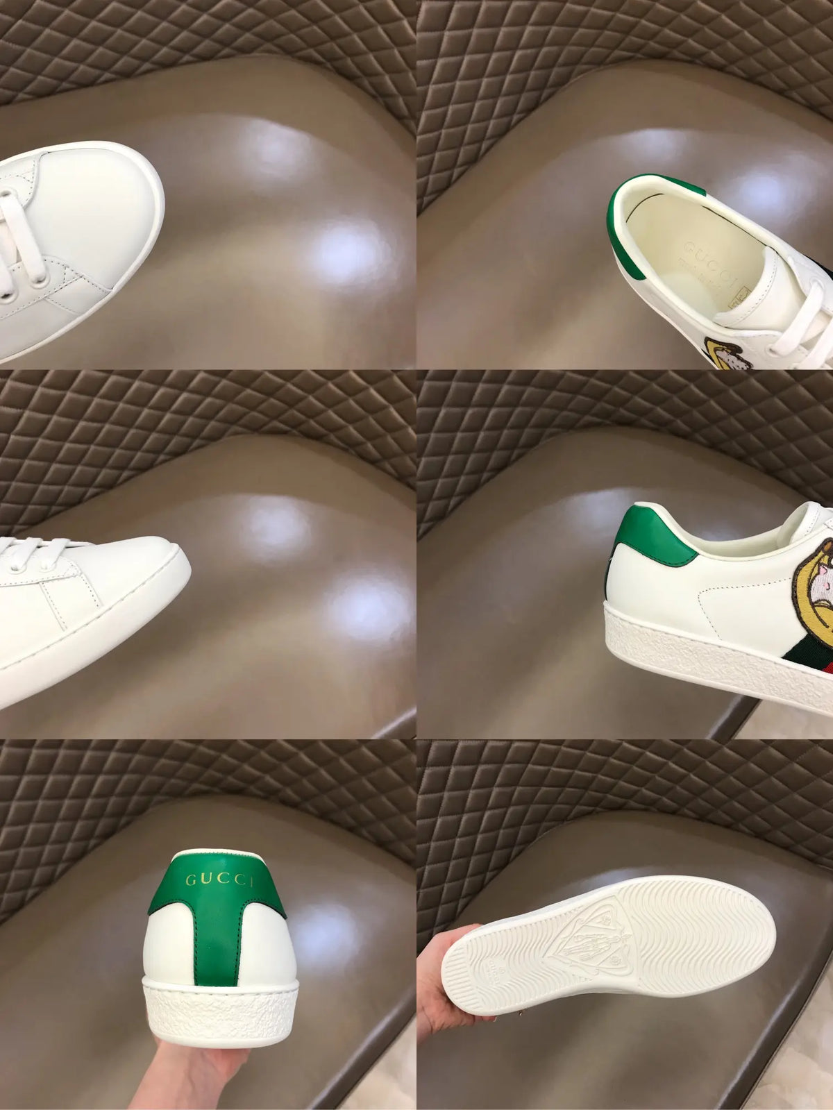 Gucci Ace White Green Red Sneakers