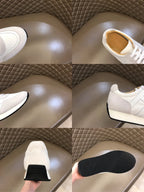 Hermès Bouncing Low Top White Sneakers