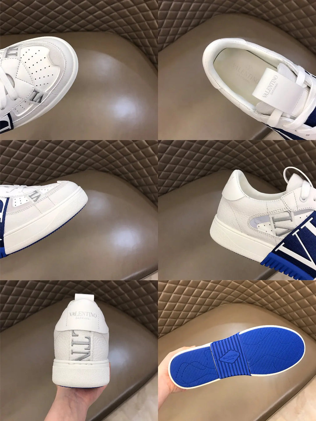 TN White Blue Sneakers
