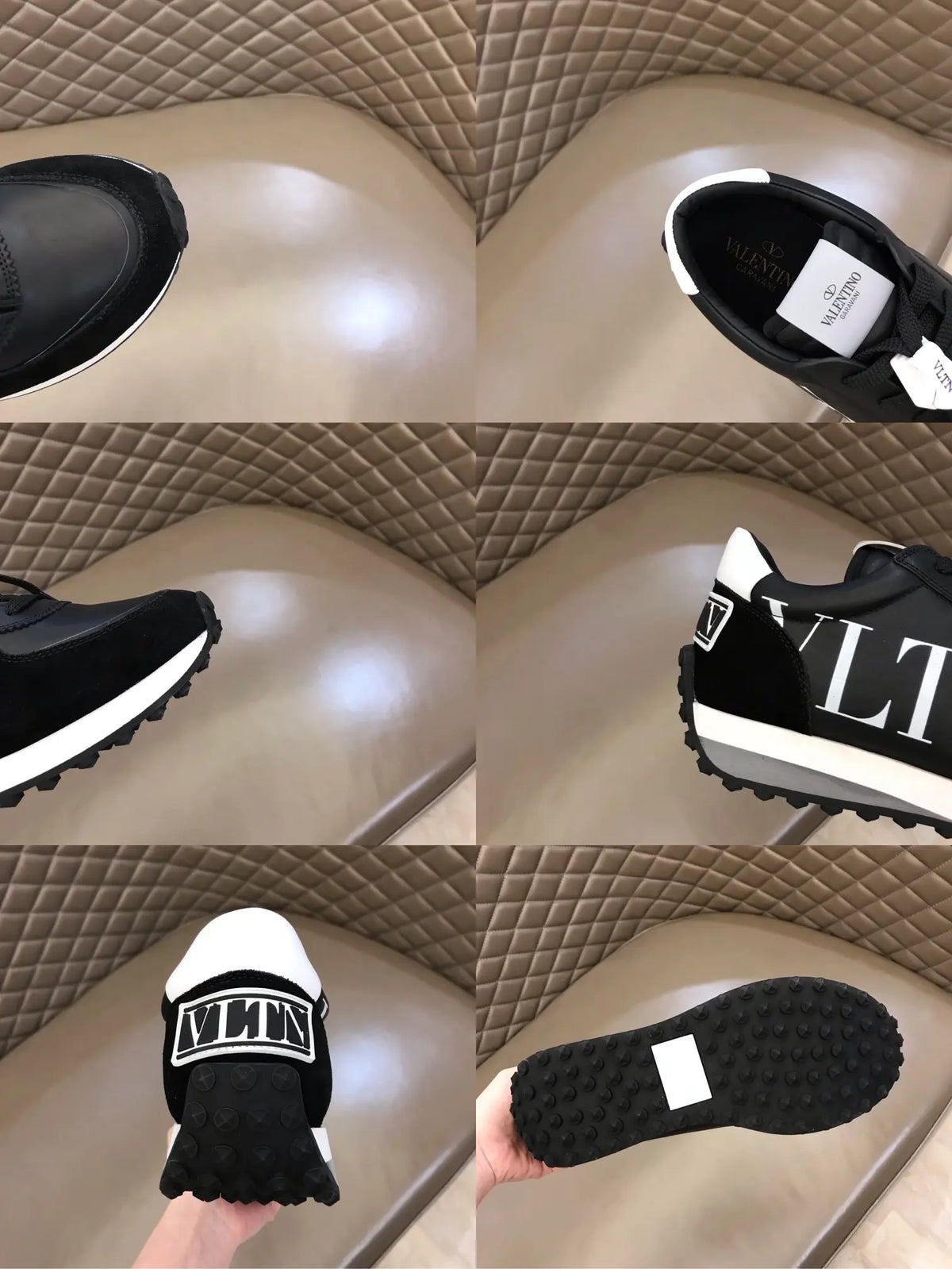 Valentino VLTN Black White Sneakers