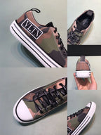 Valentino VLTN Brown Green Camo Sneakers