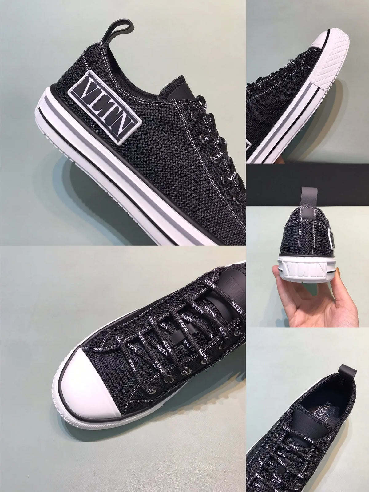 Valentino VLTN Black White Sneakers