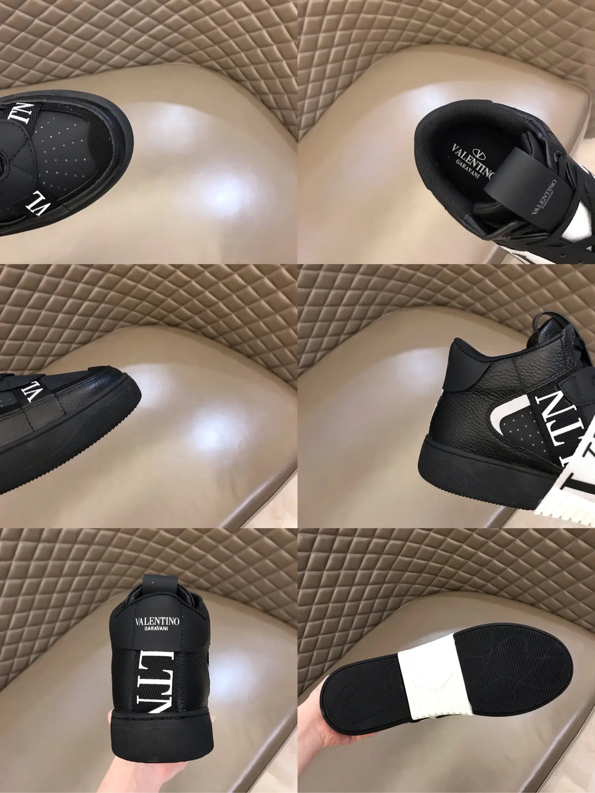 Valentino Garavani VLTN Black White Sneakers