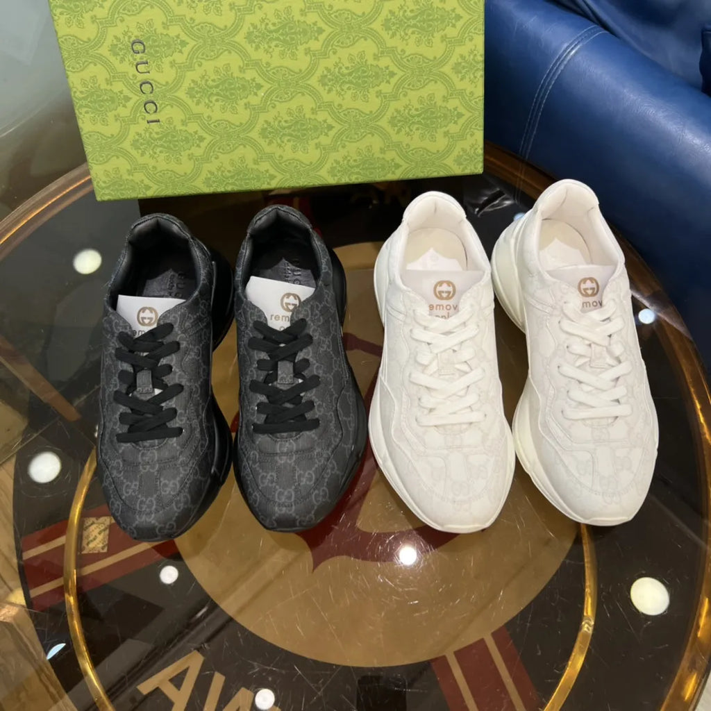 Gucci GG Supreme Run White Sneakers