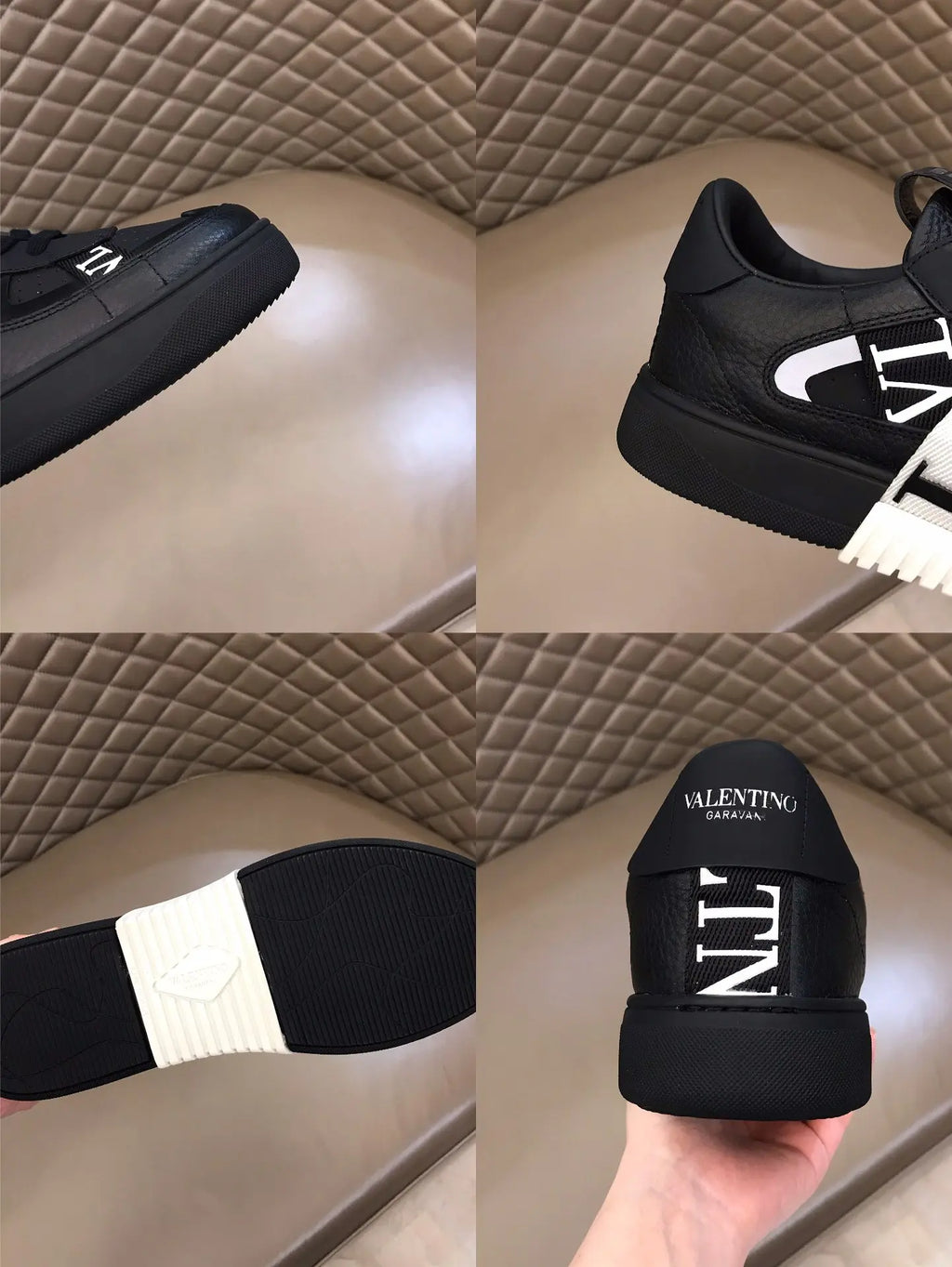 Valentino Garavani VLTN Black White Sneakers