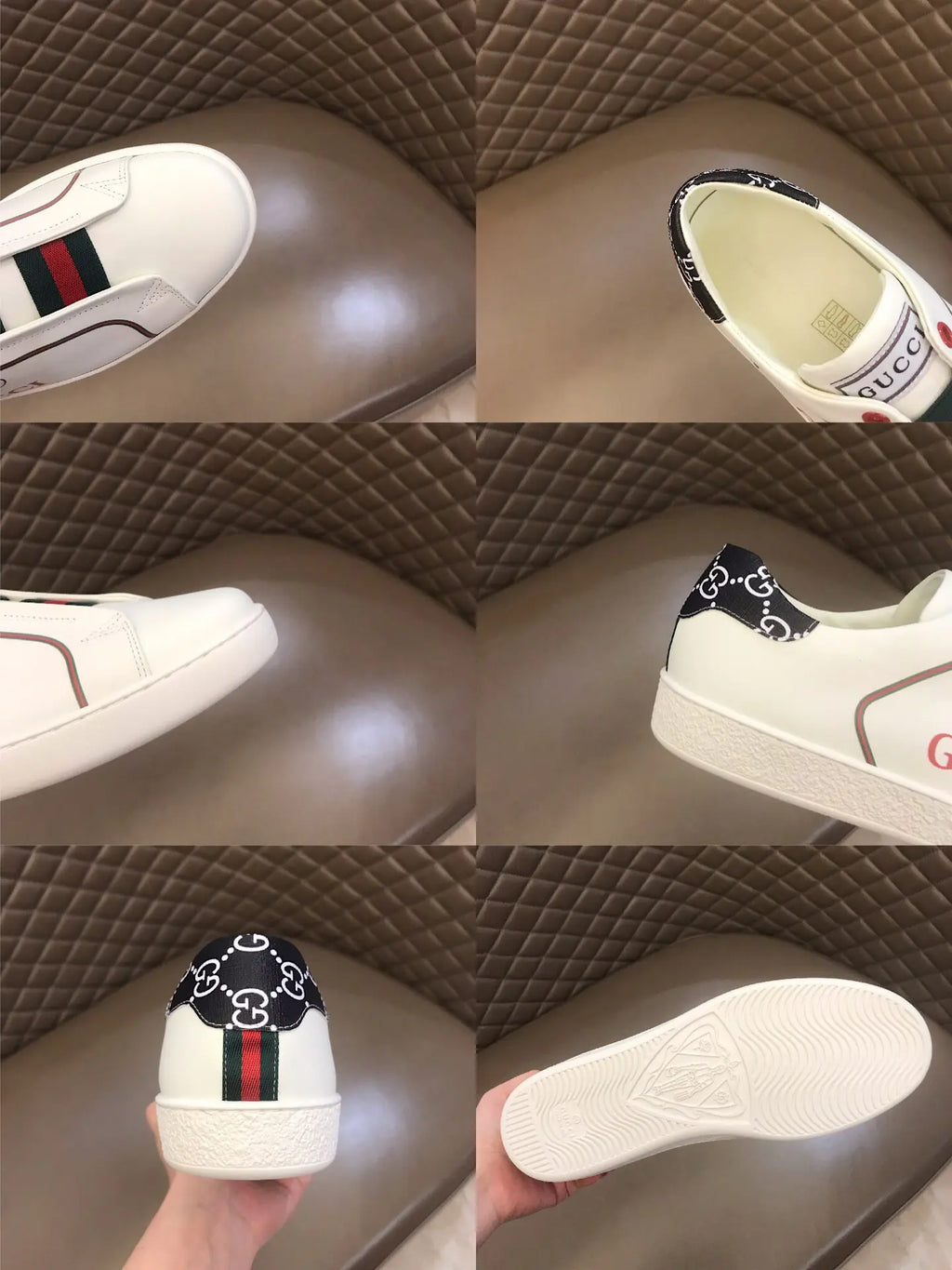 Gucci Ace White Red Green Sneakers