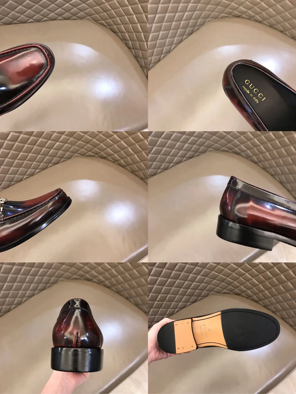 Gucci Horsebit Brown Leather Loafers