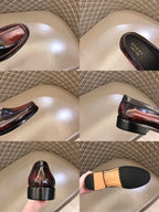 Gucci Horsebit Brown Leather Loafers