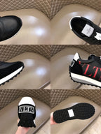 Valentino VLTN Black Red White Sneakers