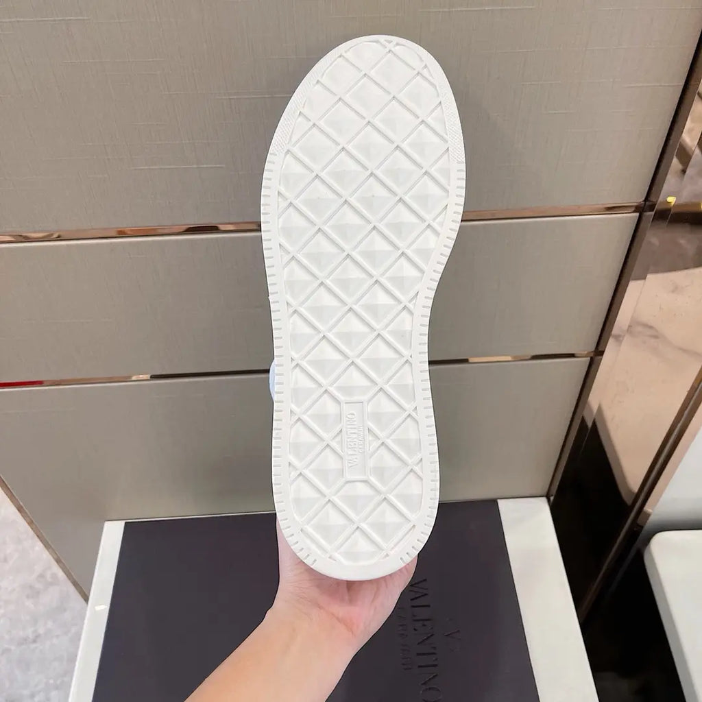Valentino Garavani High Top White Sneakers