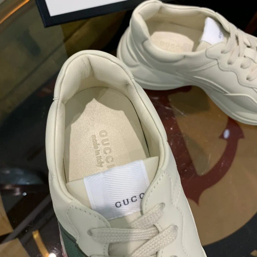 Gucci GG White Red Green Sneakers