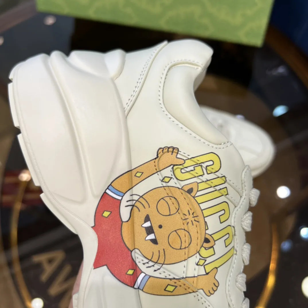 Gucci Bear White Sneakers
